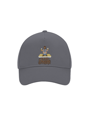 BurChuck kšiltovka baseballka Graphite grey