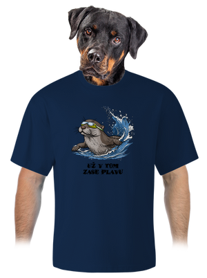 unisex tričko oversized