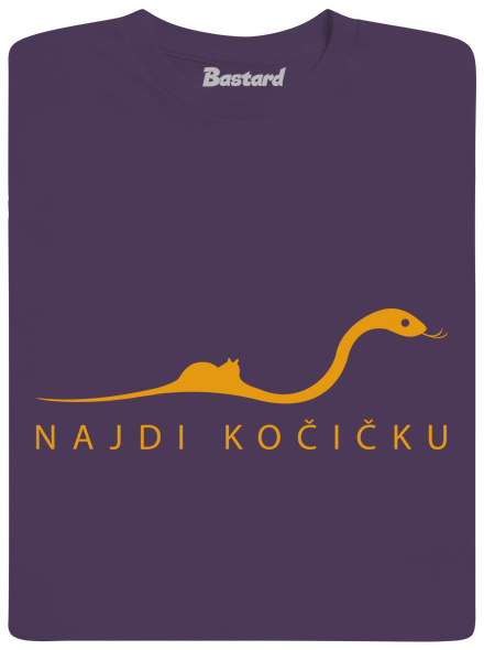 Najdi kočičku pánské tričko Urban Purple