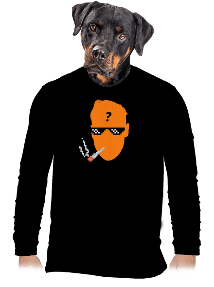 Thug life pánské dlouhý rukáv Black