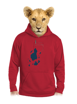 dětská mikina klokanka