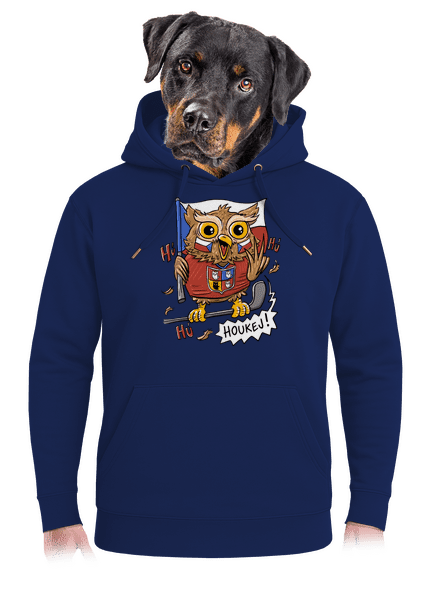 Houkej unisex mikina premium Navy