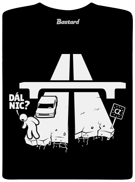 Dál nic pánské tričko Black