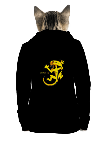 Bananalien dámská mikina na zip Black