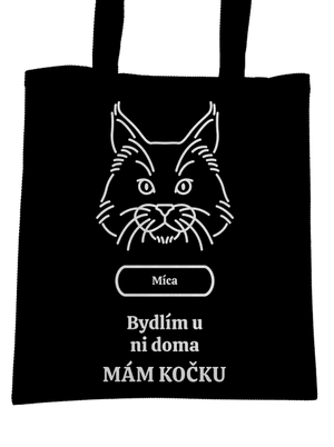 Nemůžu, mám kočku taška Black