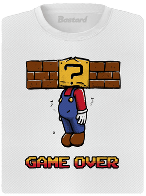 Game over dámské sportovní tričko White