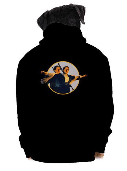 Titanic pánská mikina na zip Black