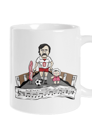 Fotbalová legenda klasický hrnek White