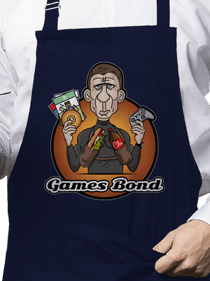 Games Bond zástěra Navy