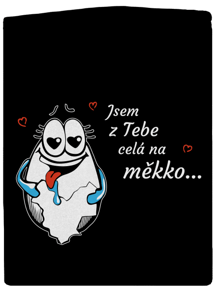 Vejce dámská mikina na zip Black