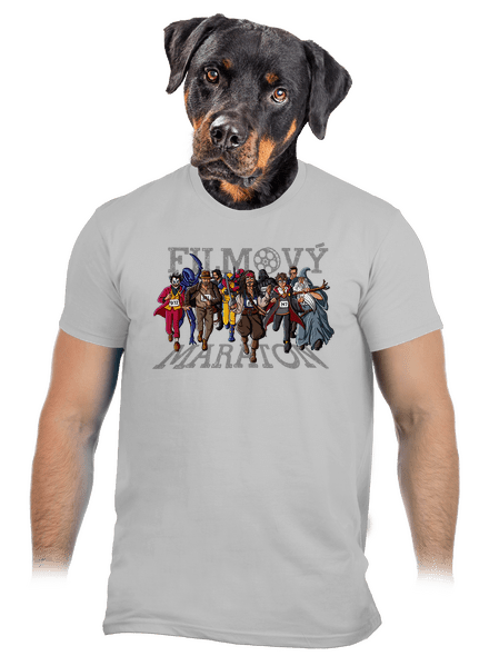 Filmový maraton pánské tričko Pacific Grey