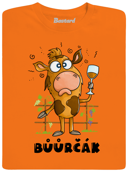 Bůůrčák pánské tričko Orange