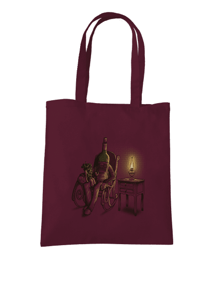 Dědo, vyprávěj taška Burgundy
