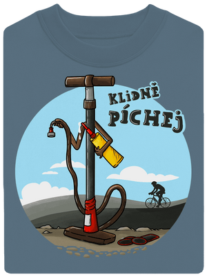 Klidně píchej unisex mikina bez kapuce Nordic Blue