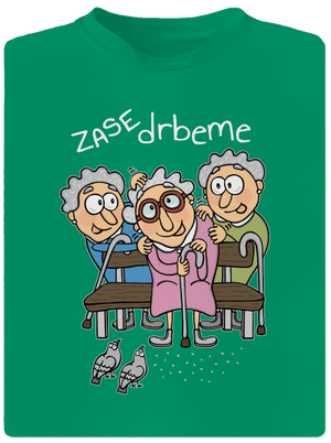 Zase drbeme dětské sportovní tričko Kelly Green Mal