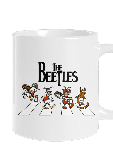Beatles klasický hrnek White