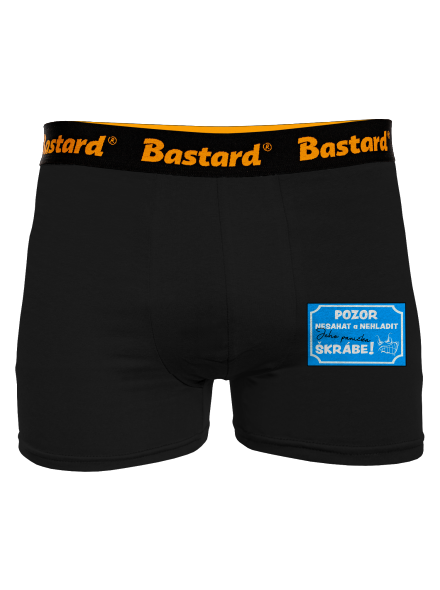 Pozor, nesahat boxerky Black