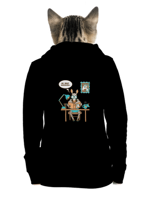 Jak sbalit jednorožce dámská mikina na zip Black