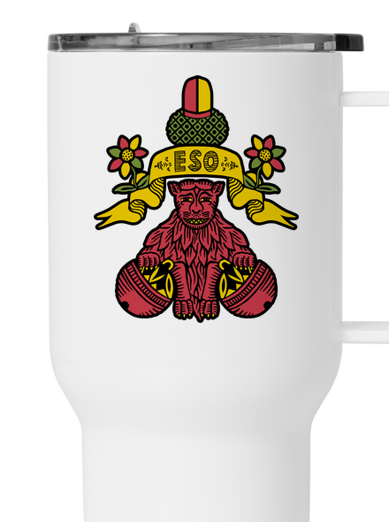 Kulový eso termohrnek White