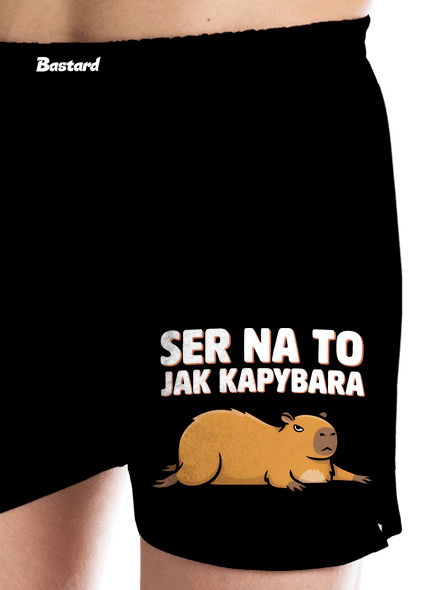 Jak kapybara pánské trenky Black