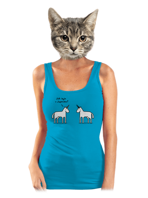 Pornorožec dámské tílko klasické Blue Atol