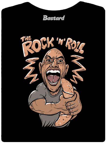 Rock and roll dámské tričko Black