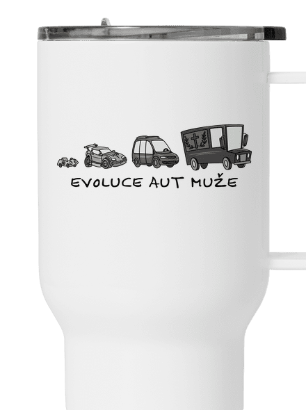 Evoluce aut muže termohrnek White