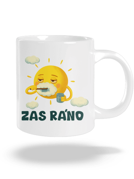 Zas ráno velký hrnek White