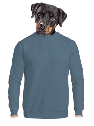unisex mikina bez kapuce