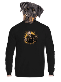 unisex mikina bez kapuce