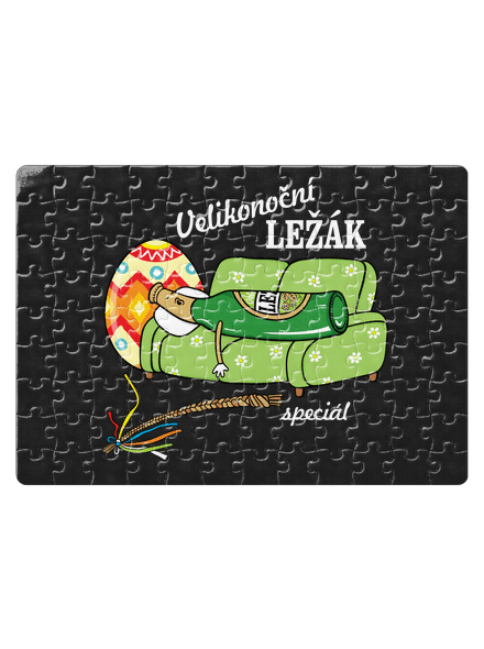 Velikonoční ležák puzzle White