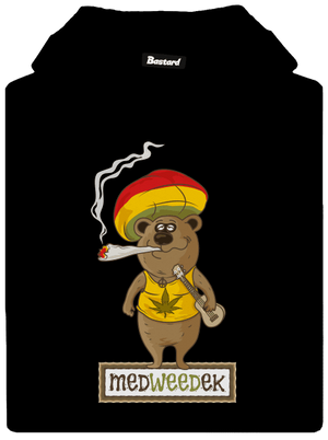 Medweedek pánská mikina klokanka Black