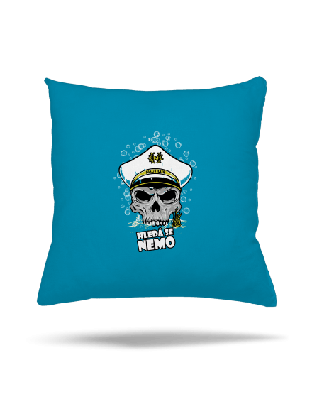 Kapitán Nemo polštář Blue Turquoise