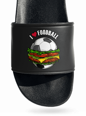 Foodball pantofle Black