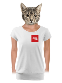 dámské tričko s lemem