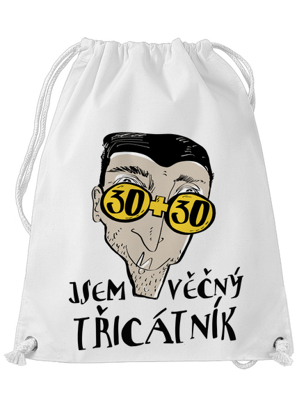 Věčný třicátník vak White
