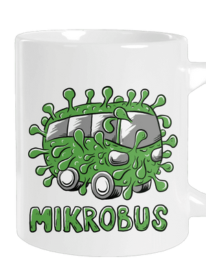 Mikrobus velký hrnek White