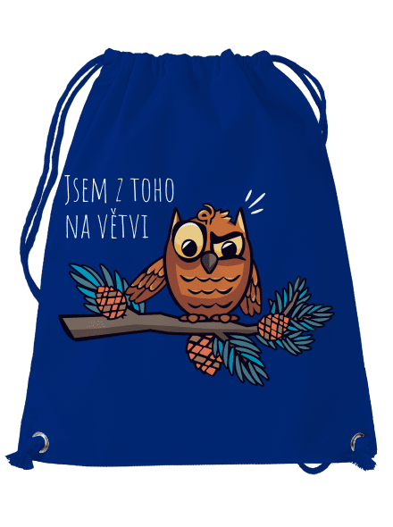 Jsem na větvi vak Royal Blue Mal