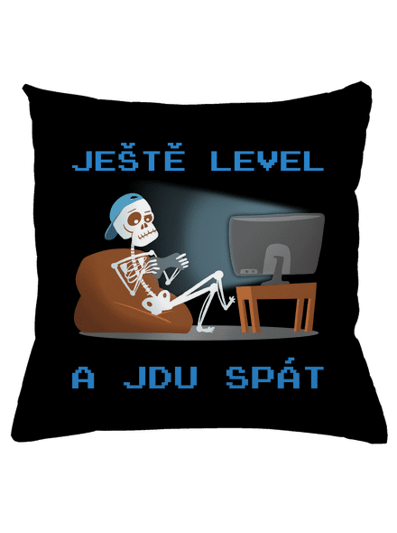 Ještě level polštář Black