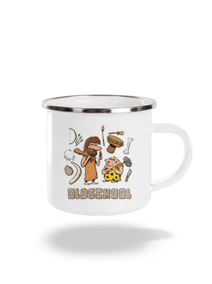 Oldschool plecháček White