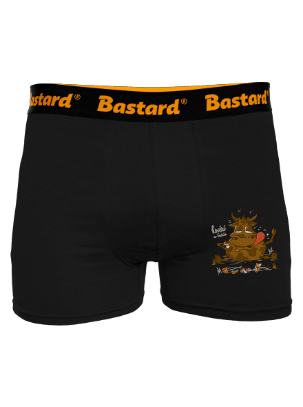 Hovězí na houbách boxerky Black