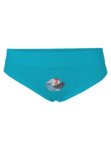 Jsem surfař dámské kalhotky Turquoise