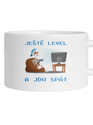 Ještě level hrnek makronka White