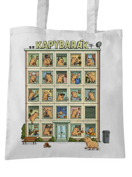 Kapybarák taška White