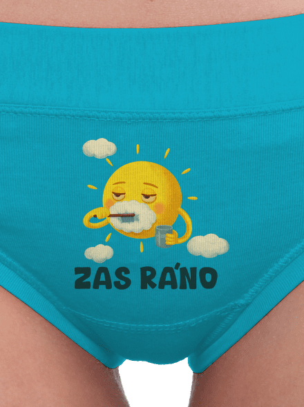 Zas ráno dámské kalhotky Turquoise