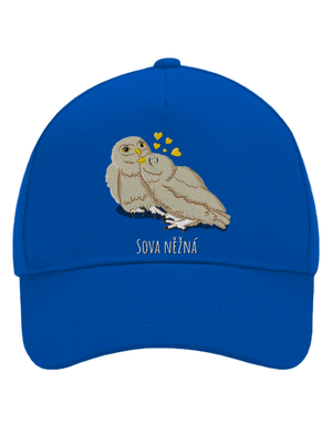 Sova něžná kšiltovka baseballka Bright Royal