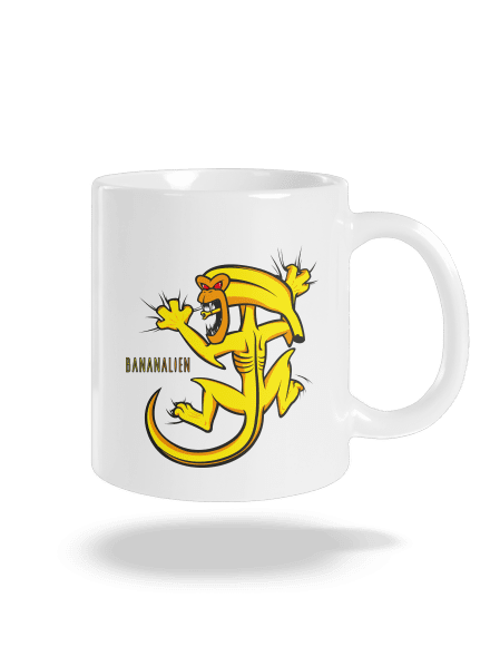 Bananalien klasický hrnek White