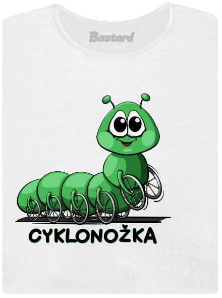 Cyklonožka dámské tričko premium White