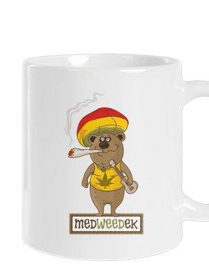 Medweedek klasický hrnek White