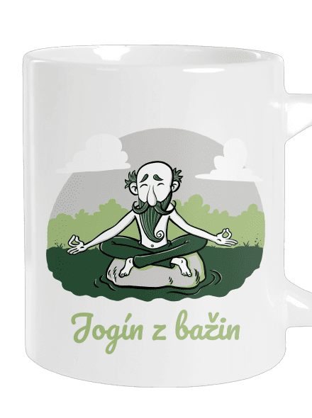Jogín z bažin velký hrnek White